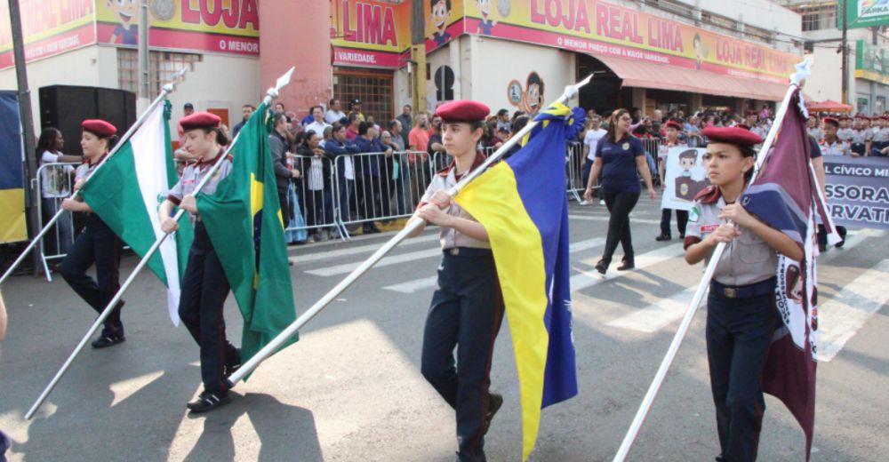 Desfile Cívico de 7 de Setembro em Arapongas terá modificação no trajeto em 2025