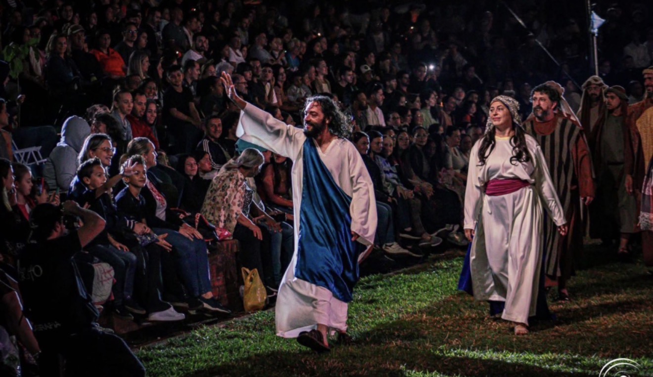 Arapongas terá 27ª apresentação da Paixão de Cristo do Grupo Mãe do Céu no dia 29 de março