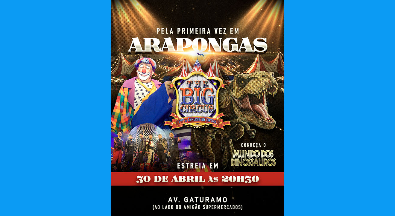 Pela 1ª vez em ARAPONGAS