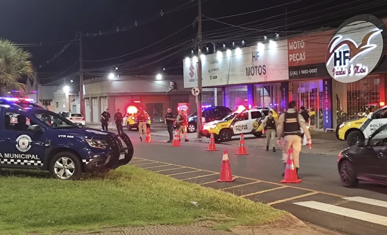 Blitz da Lei Seca resulta em prisão por embriaguez ao volante em Arapongas