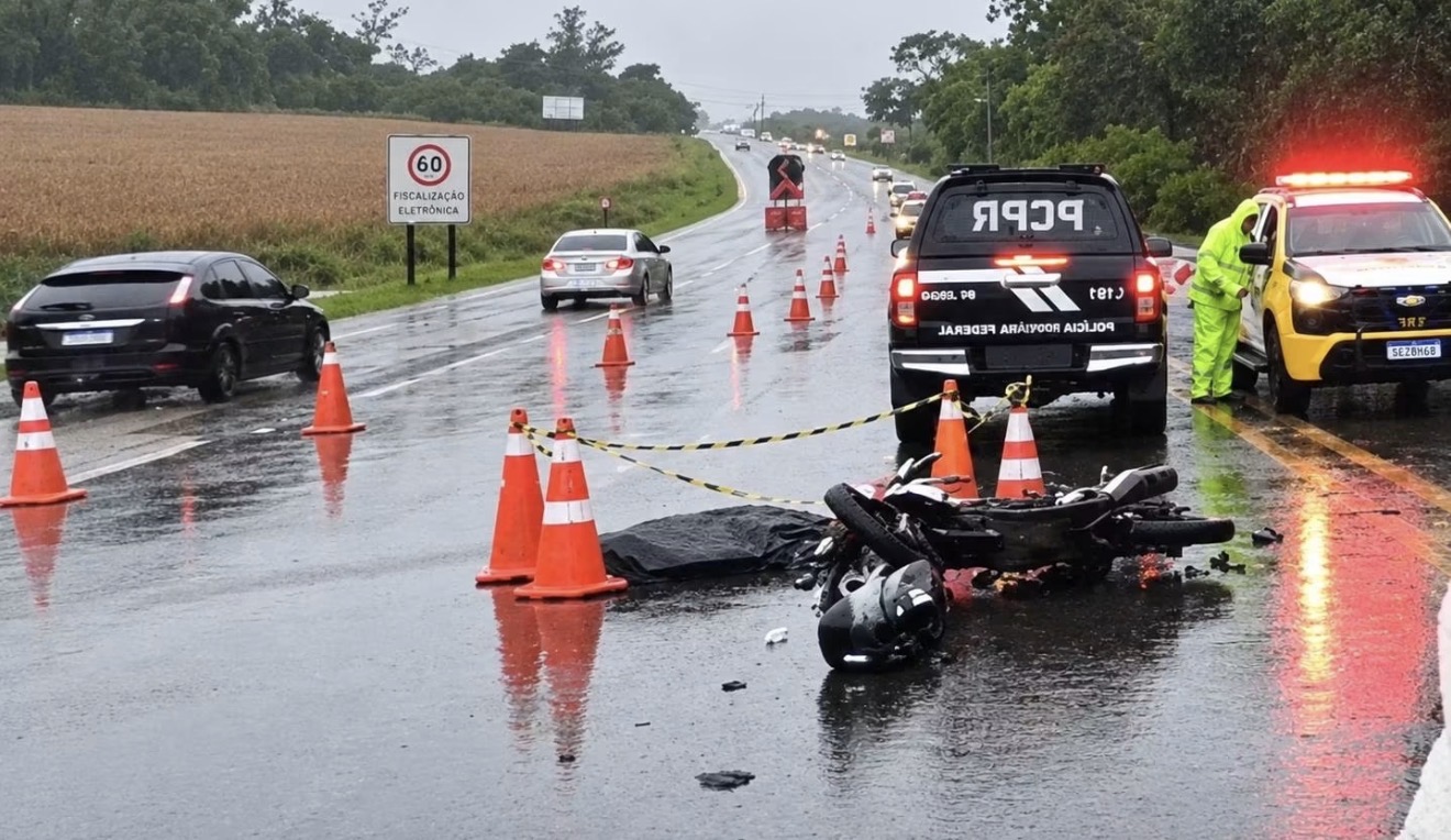 Acidente na PR-444 deixa um morto e uma pessoa gravemente ferida em Arapongas