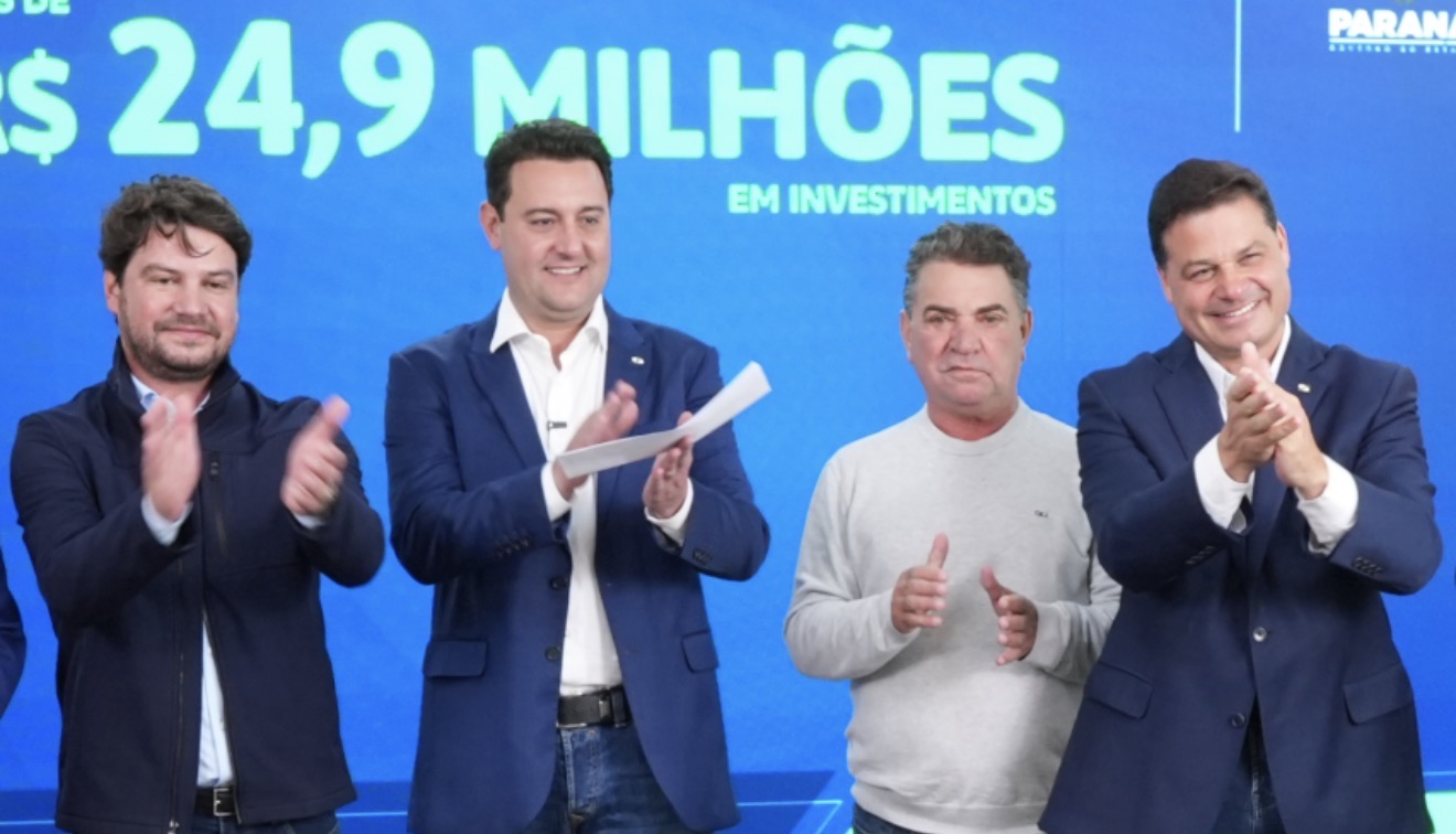 Governo anuncia R$ 24,9 milhões em investimentos para Arapongas
