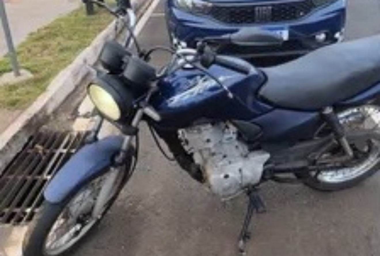 Motocicleta com quase R$ 27,5 mil em débitos e sinais de adulteração é apreendida em Arapongas