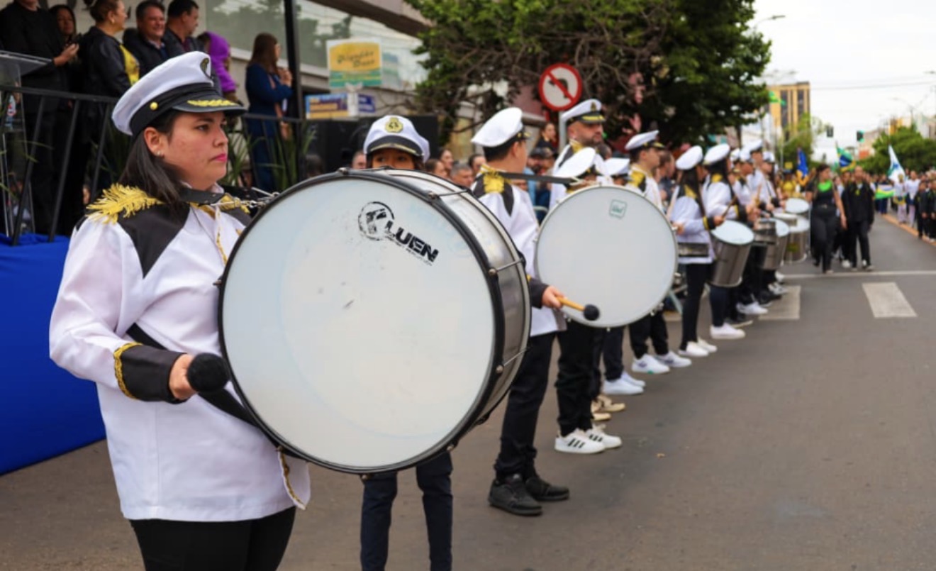 Vias centrais de Arapongas vão ser interditadas para o Desfile Cívico de 07 de setembro